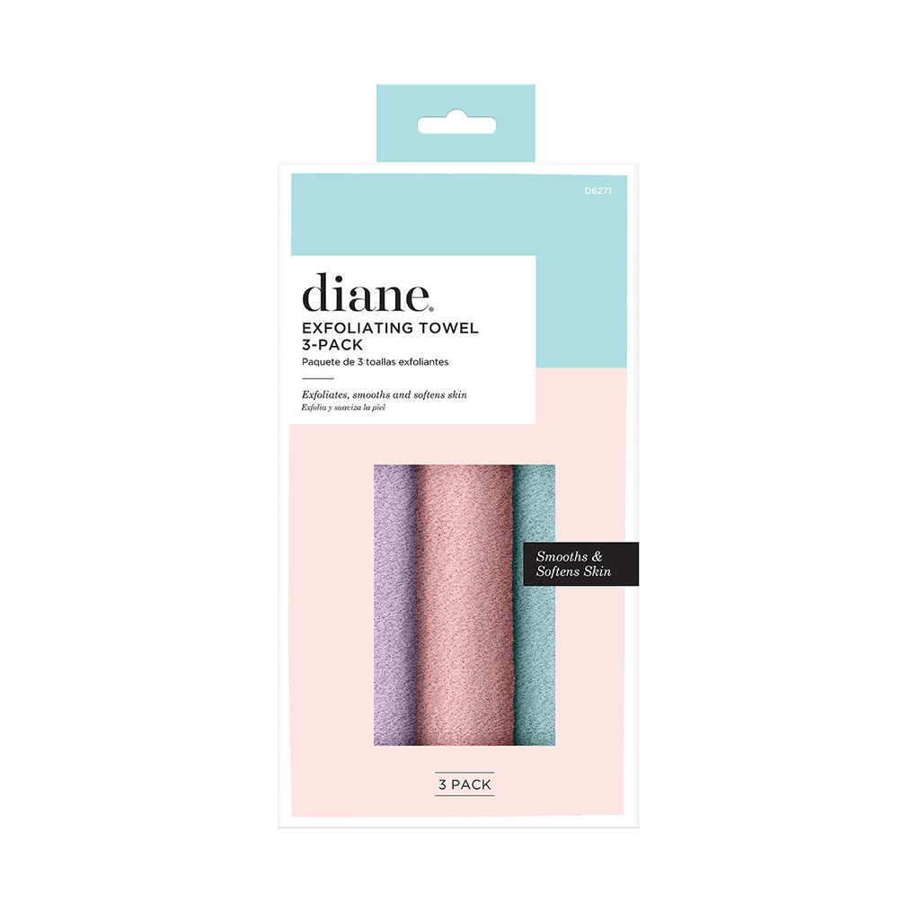Fromm Diane D6271 Exfoliating Towel 3-Pack