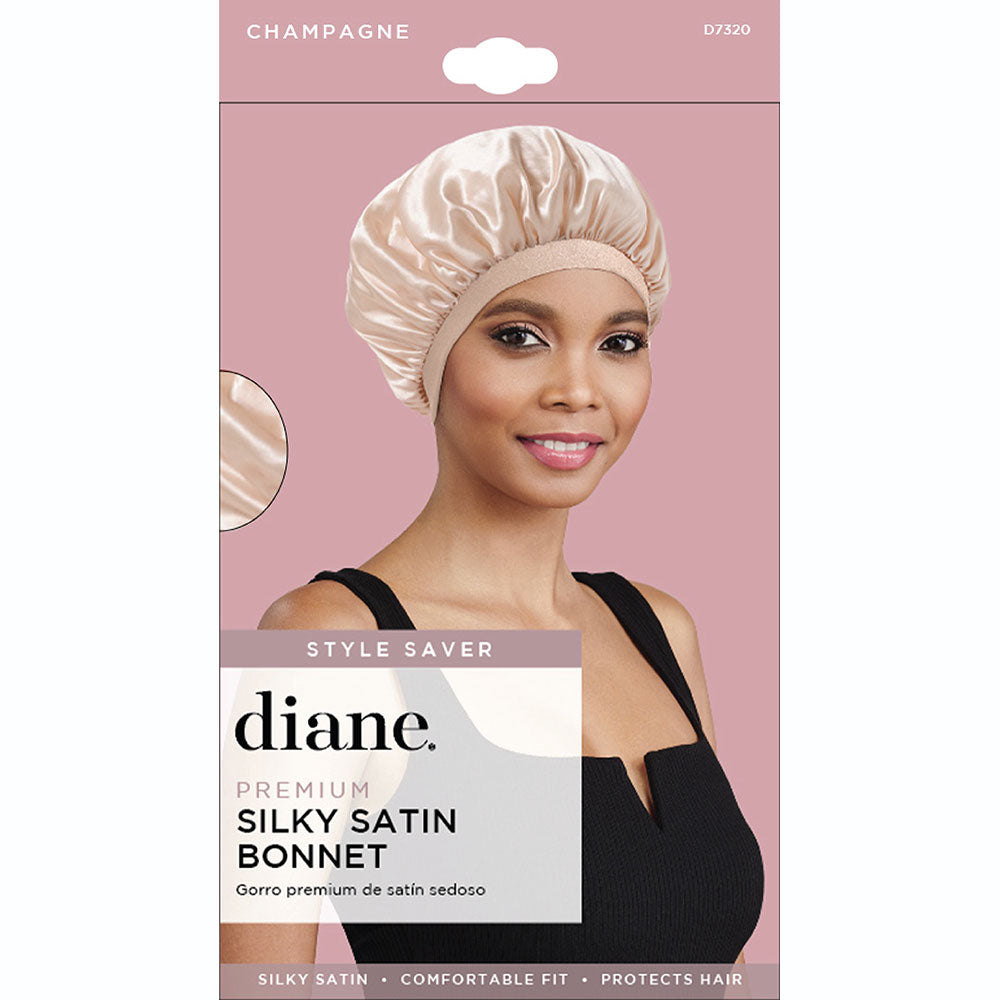 Fromm Diane D7320 Premium Silky Satin Bonnet Champagne