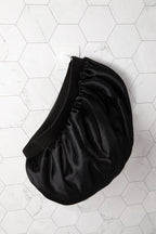 Fromm Diane D7324 Premium Silky Satin Bonnet 2pk - Leopard and Black
