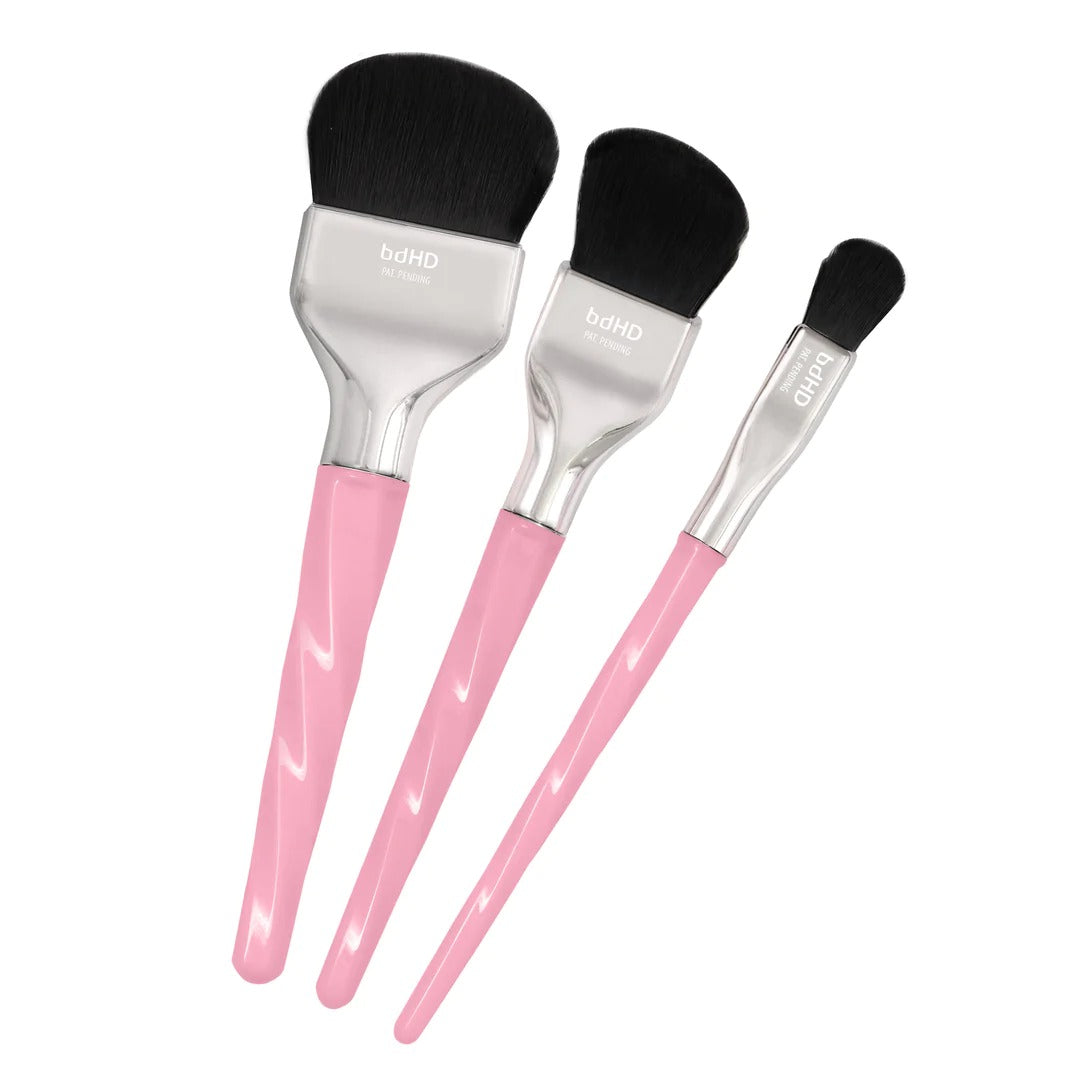 Bdellium Double Dome Blender 3PC Brush Set