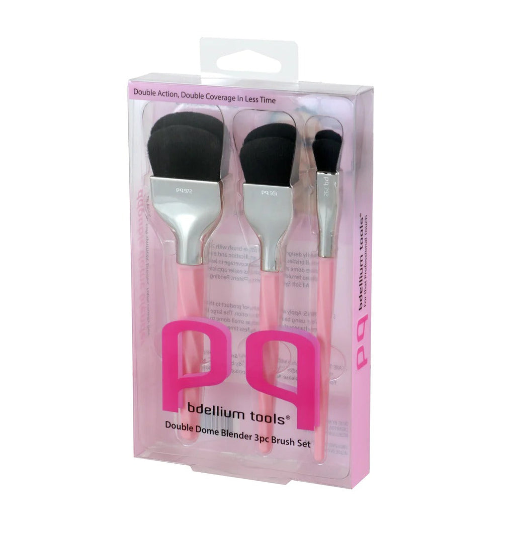 Bdellium Double Dome Blender 3PC Brush Set