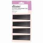 Fromm Diane DEC006 Extra Large Bobby Pins 3 Inch Black 40pk