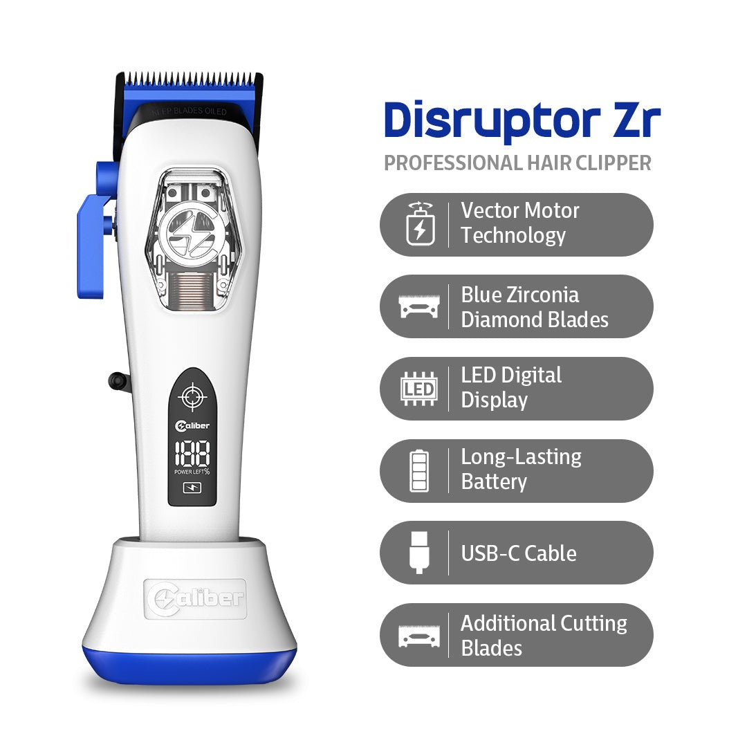 Caliber Disruptor ZR Vector Motor Digital Display Professional Clipper