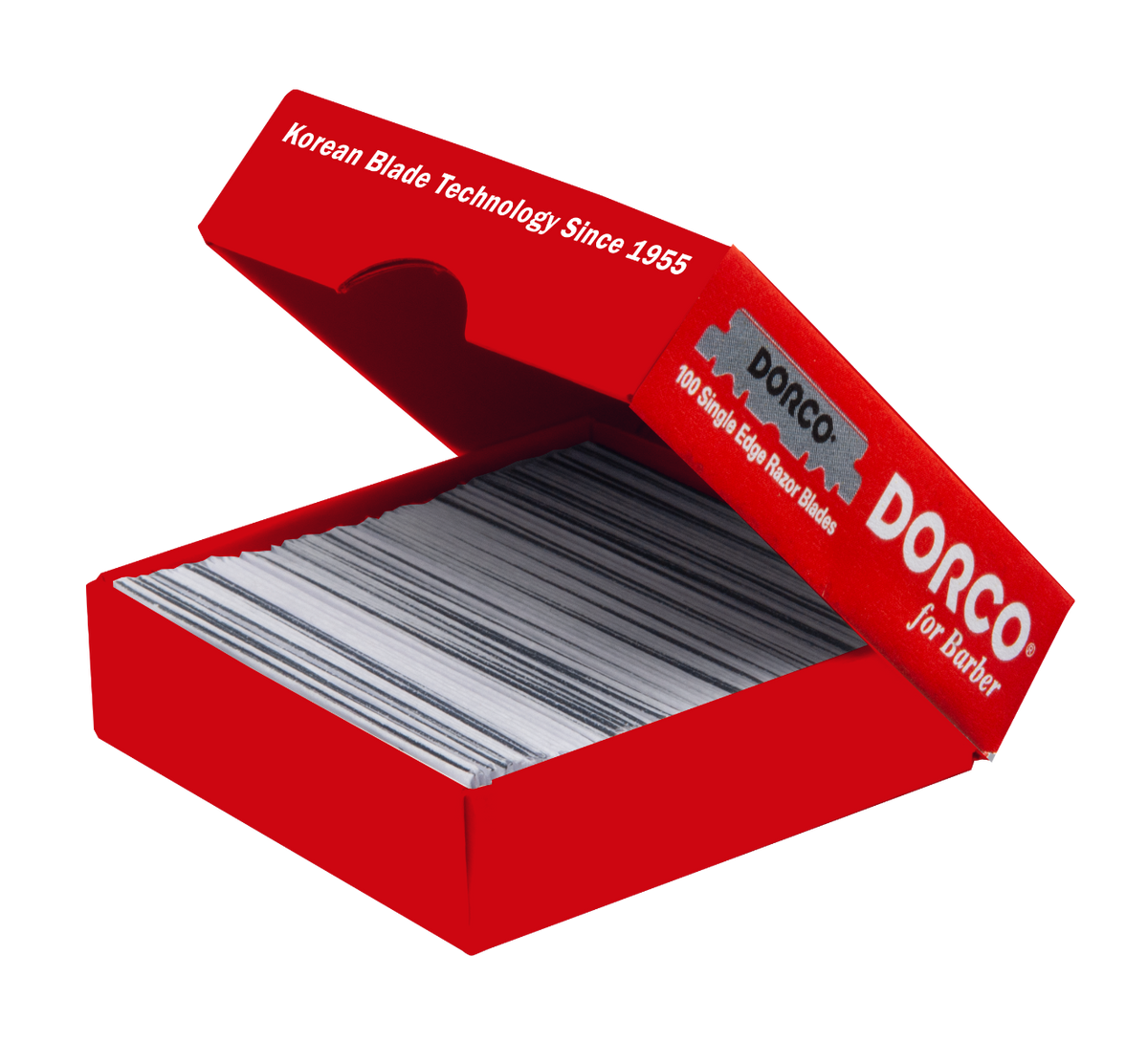 Dorco Barber Single Edge Blade 100pk