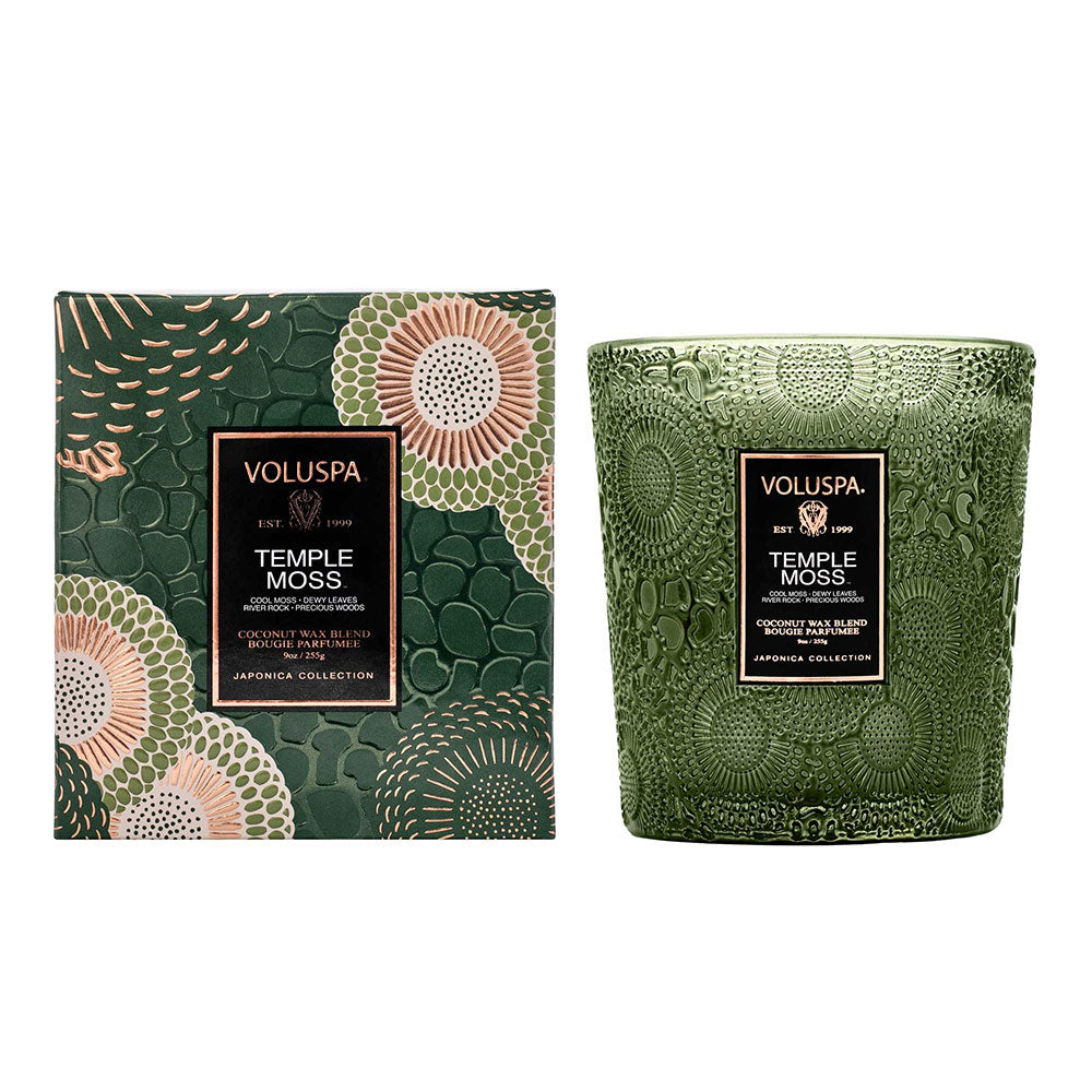 Voluspa Temple Moss Classic Candle 9oz