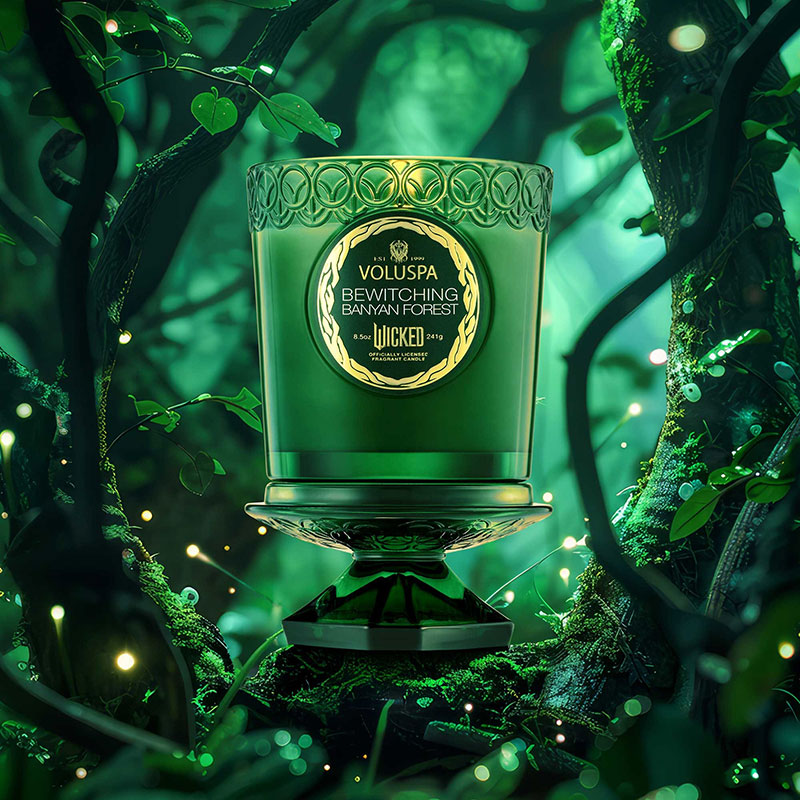 Voluspa Wicked Bewitching Banyan Forest Boxed Candle