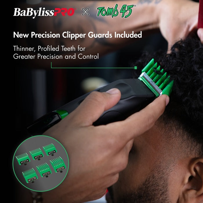 BaBylissPRO® x Tomb45® Wireless-Charging Clipper (Charging Pad NOT Included)