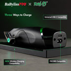 BaBylissPRO® x Tomb45® Wireless-Charging Clipper (Charging Pad NOT Included)