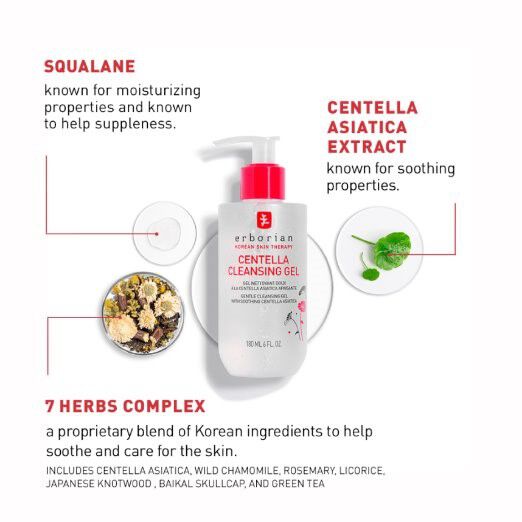 Erborian Centella Cleansing Gel 6oz