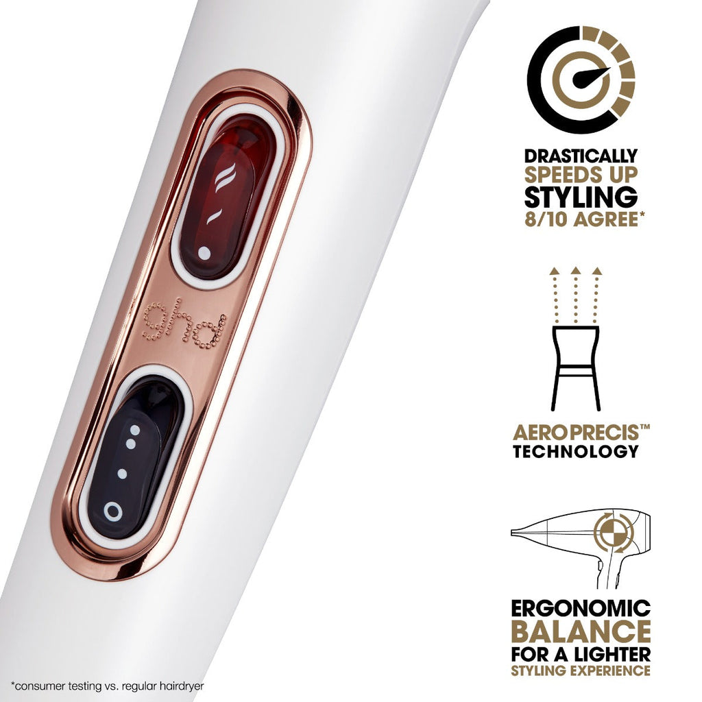 ghd Helios 1875w Advanced Professional Hair Dryer White