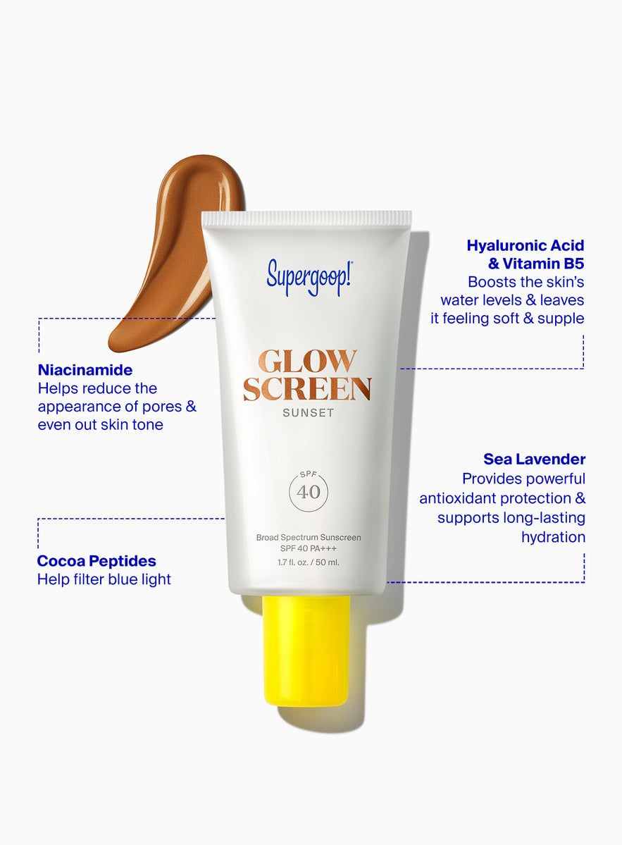 Supergoop! Glowscreen Sunset SPF40 1.7oz