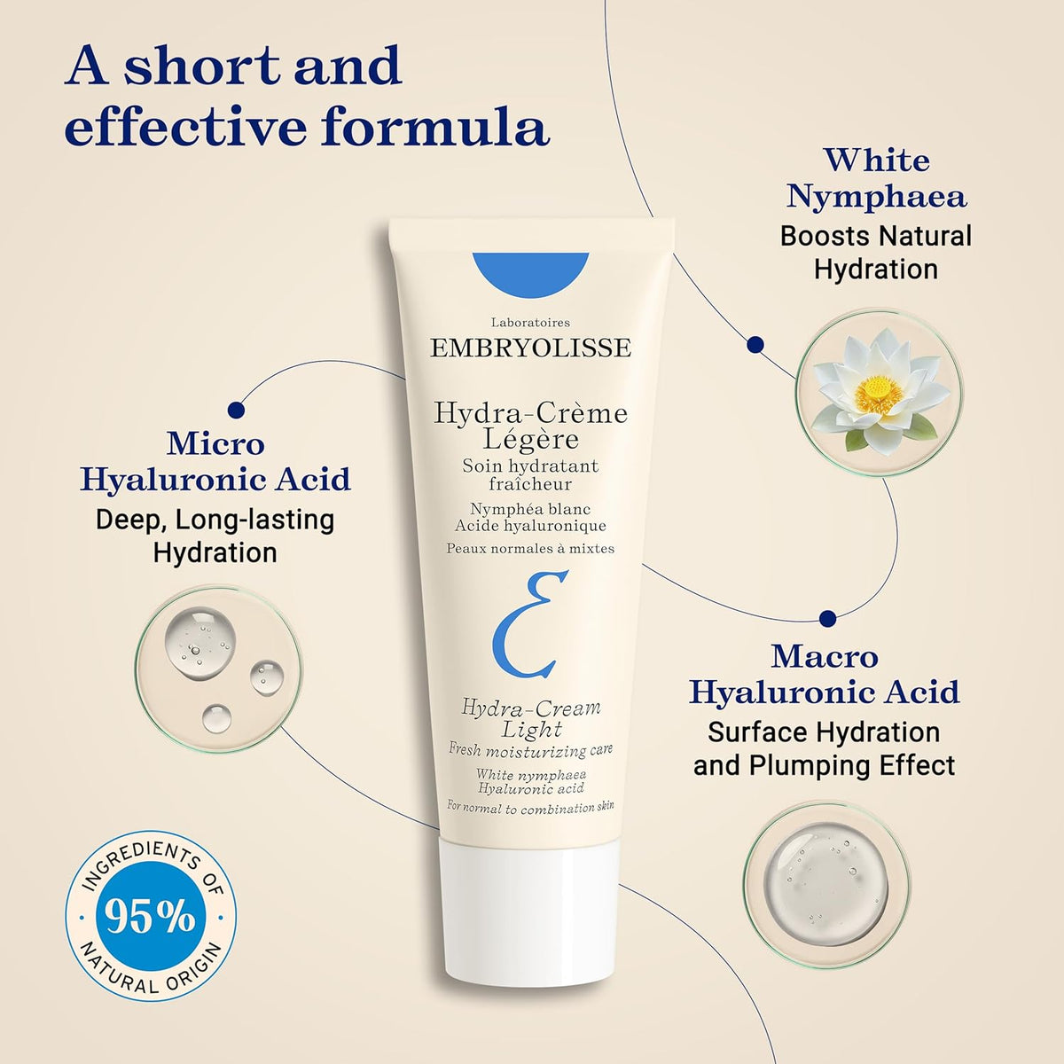 Embryolisse Hydra-Cream Light 1.35oz