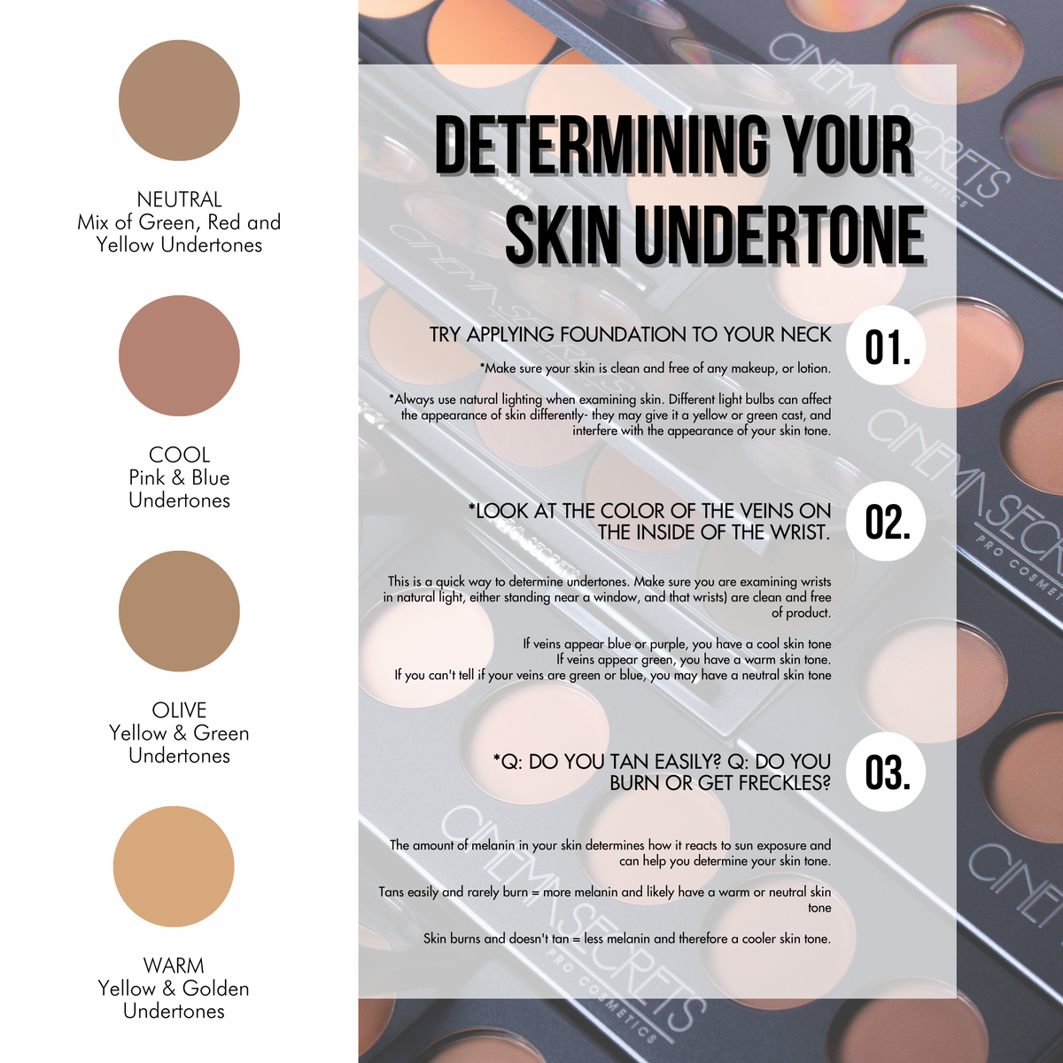 Cinema Secrets Ultimate Foundation 5-in-1 Pro Palette 300 Series