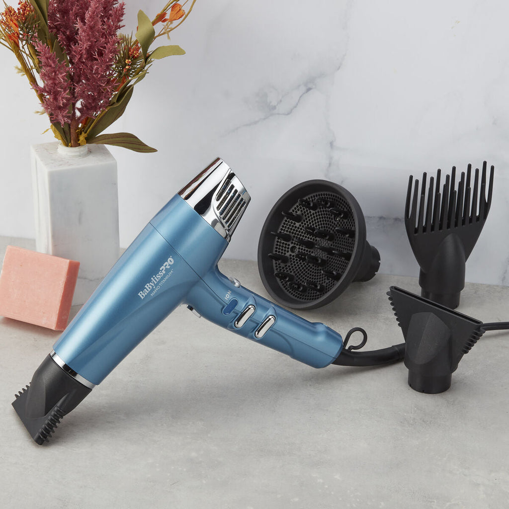 Babyliss PRO Nano Titanium Professional High-Speed Dual Ionic Dryer