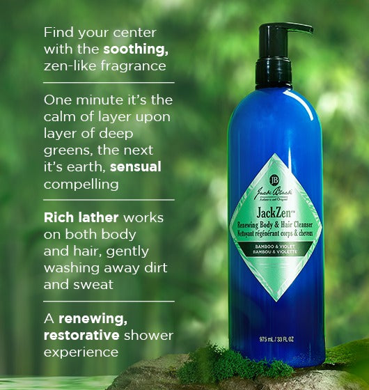 Jack Black JackZen™ Renewing Body & Hair Cleanser 33oz