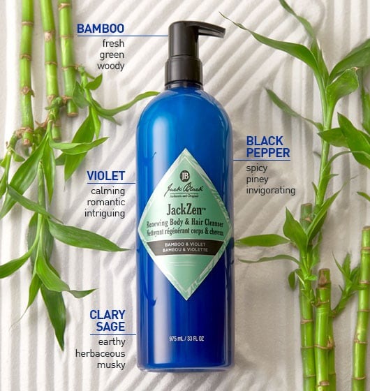 Jack Black JackZen™ Renewing Body & Hair Cleanser 33oz