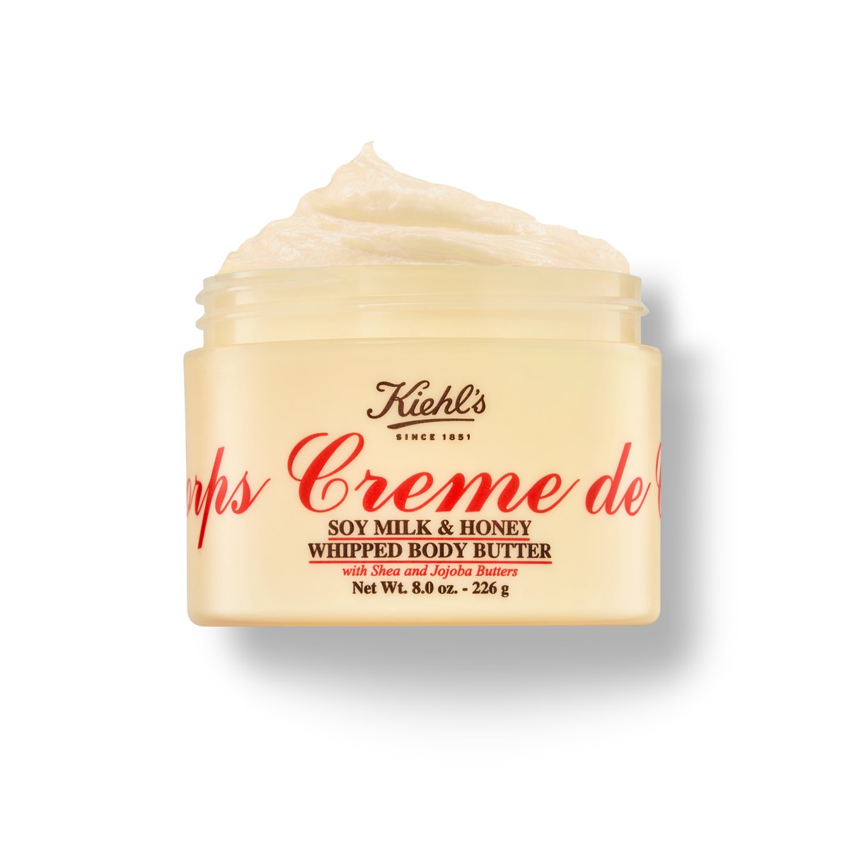 Kiehl's Creme de Corps Soy Milk & Honey Whipped Body Butter 8oz