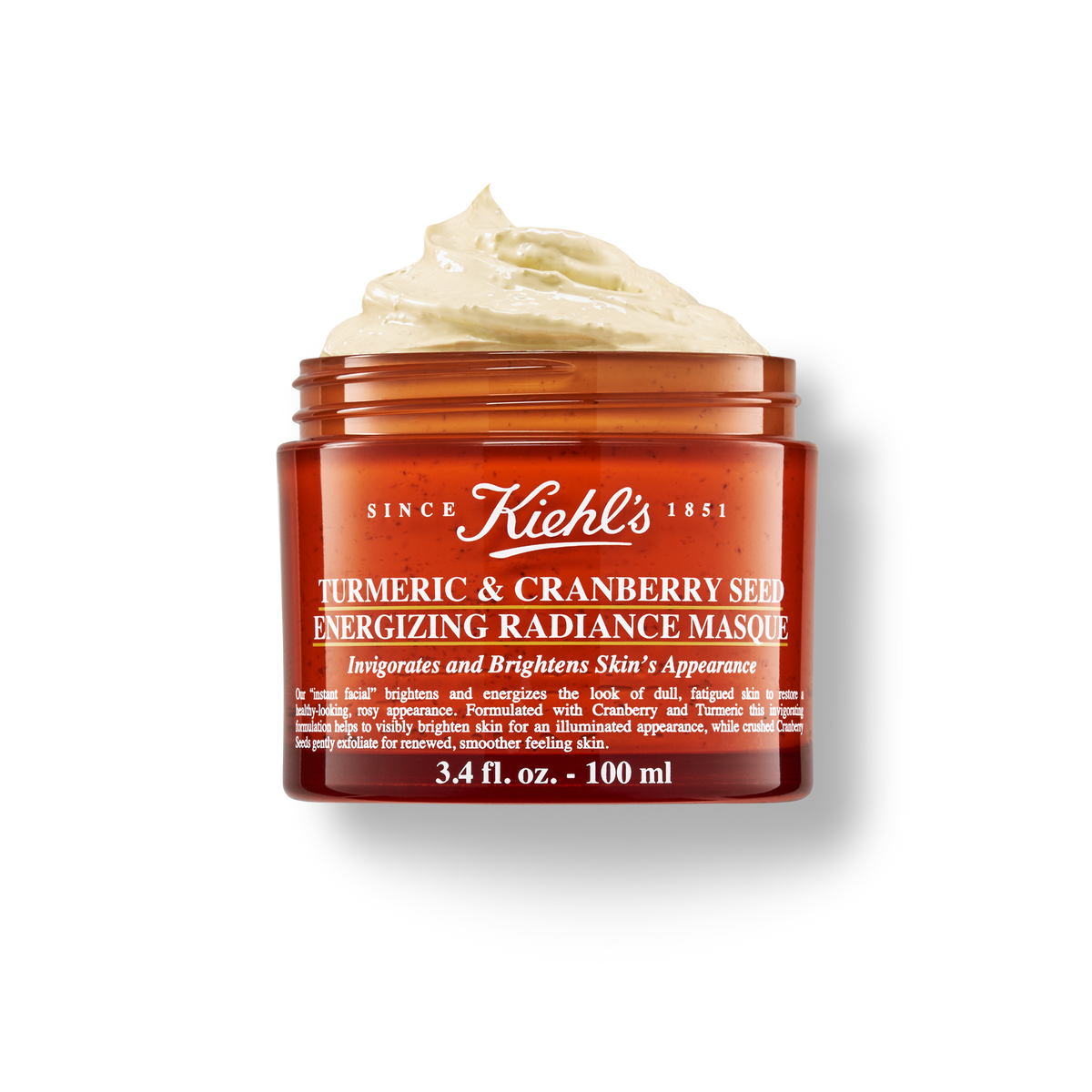 Kiehl's Turmeric & Cranberry Seed Energizing Radiance Mask 3.4oz