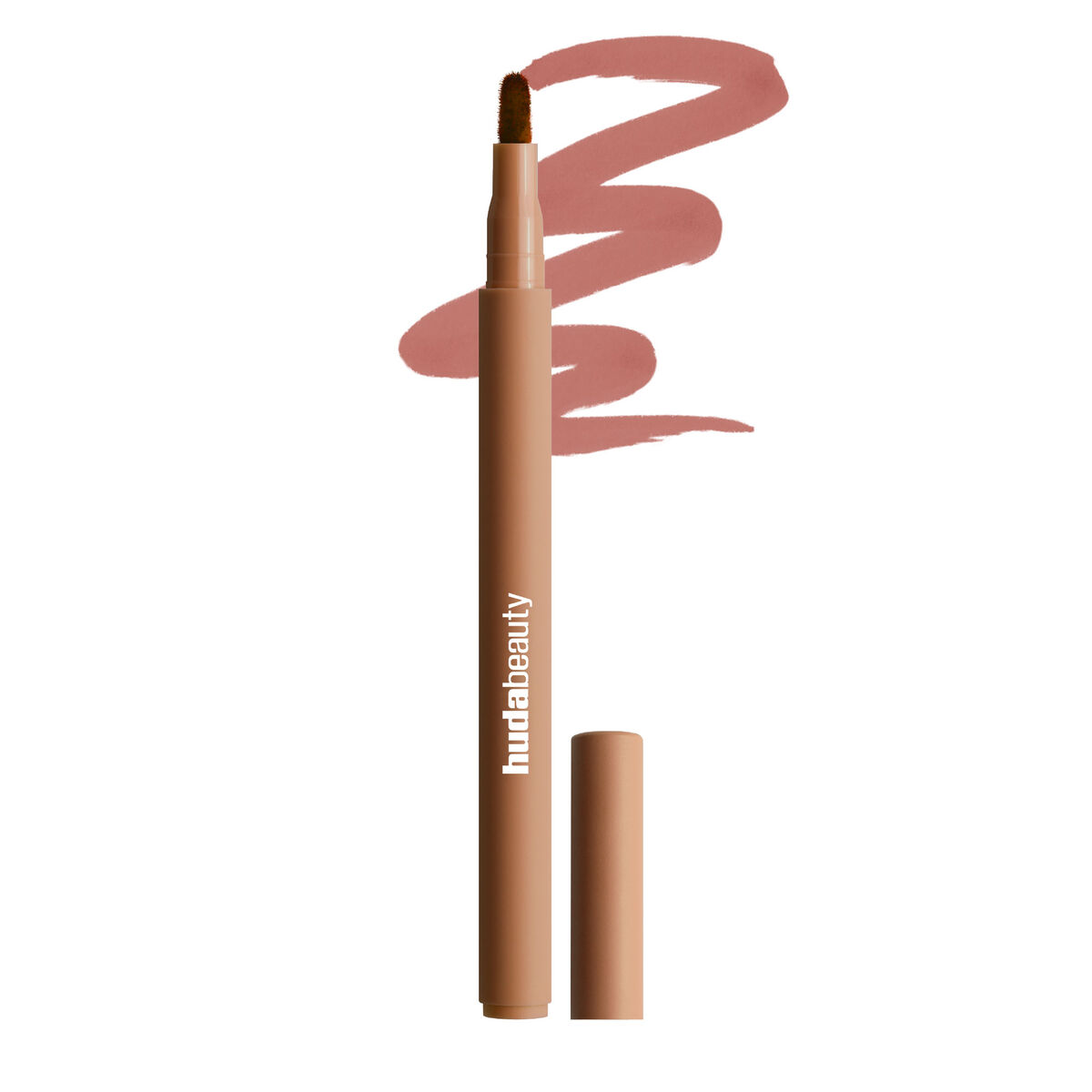 Huda Beauty Lip Contour Lip Stain For 12-Hour Wear - SOFT NUDE