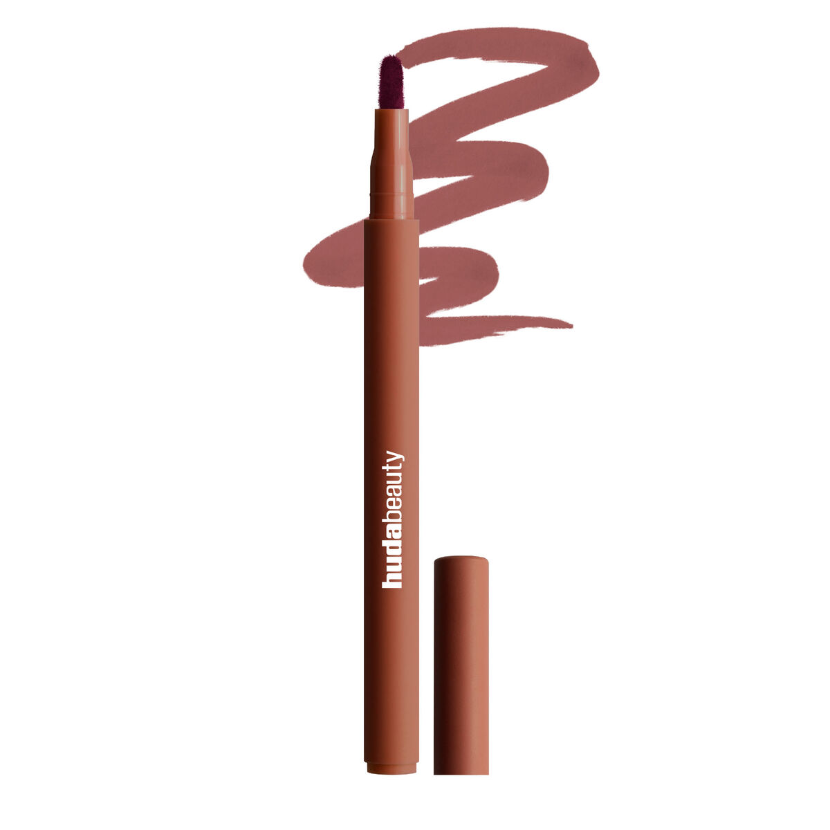 Huda Beauty Lip Contour Lip Stain For 12-Hour Wear - Warm Brown