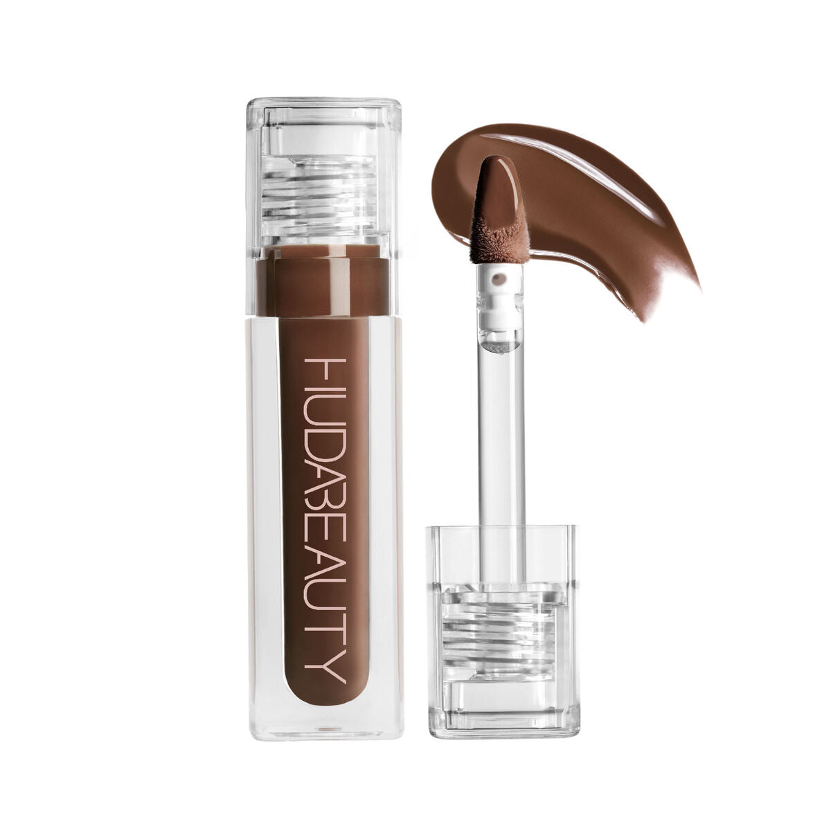 Huda Beauty FAUX FILLER Extra Shine Lip Gloss - Coco