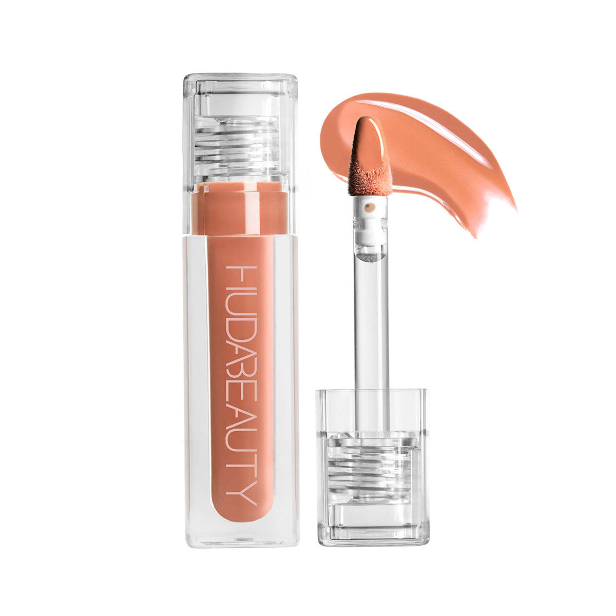 Huda Beauty FAUX FILLER Extra Shine Lip Gloss - Honey