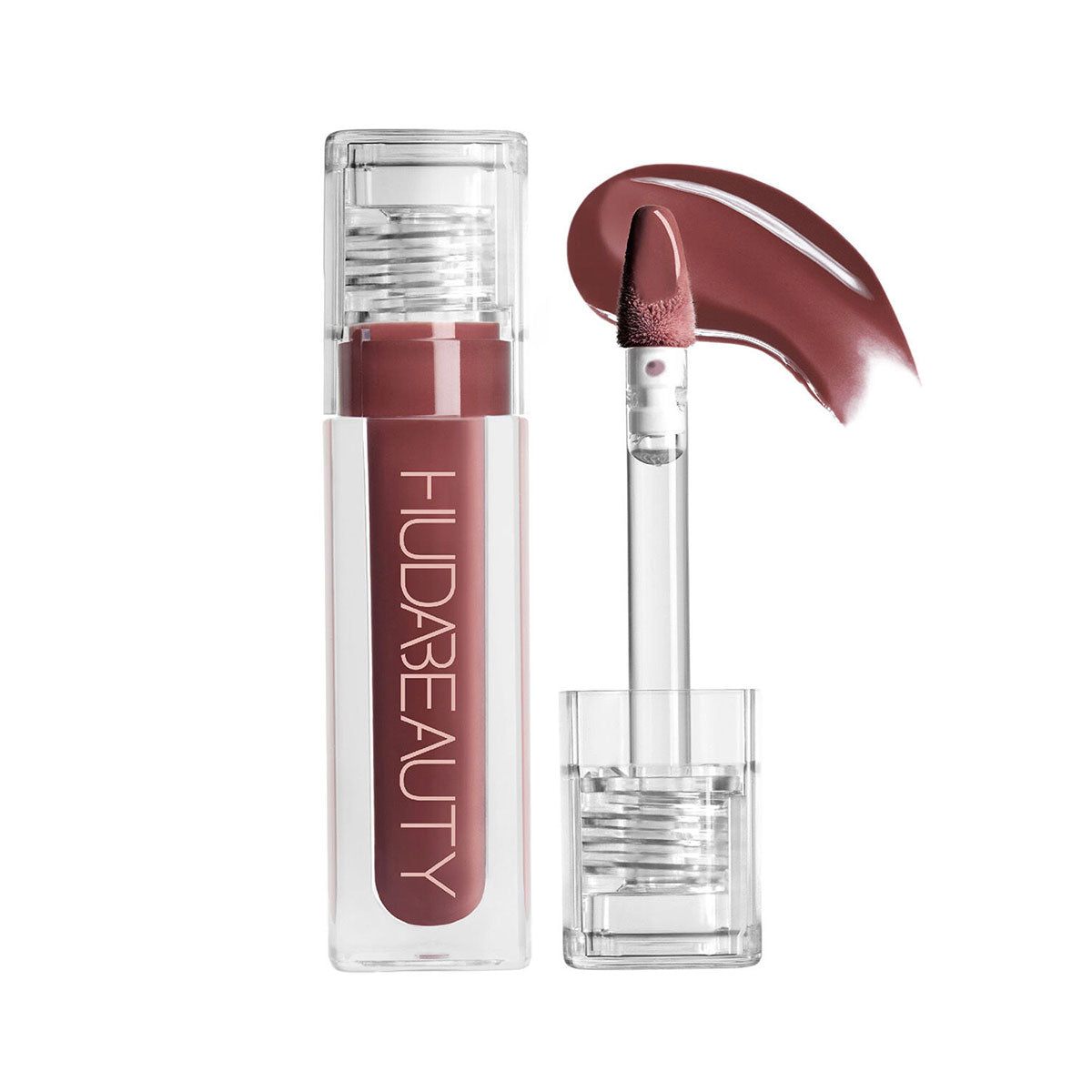 Huda Beauty FAUX FILLER Extra Shine Lip Gloss - Posh