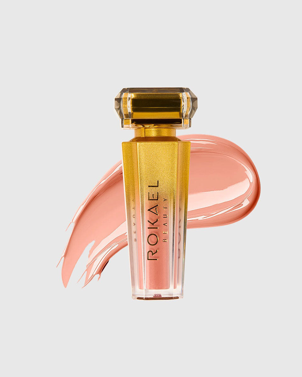 Rokael Rebirth TINTED Whipped Lip Oil - ANGELIC HONEY