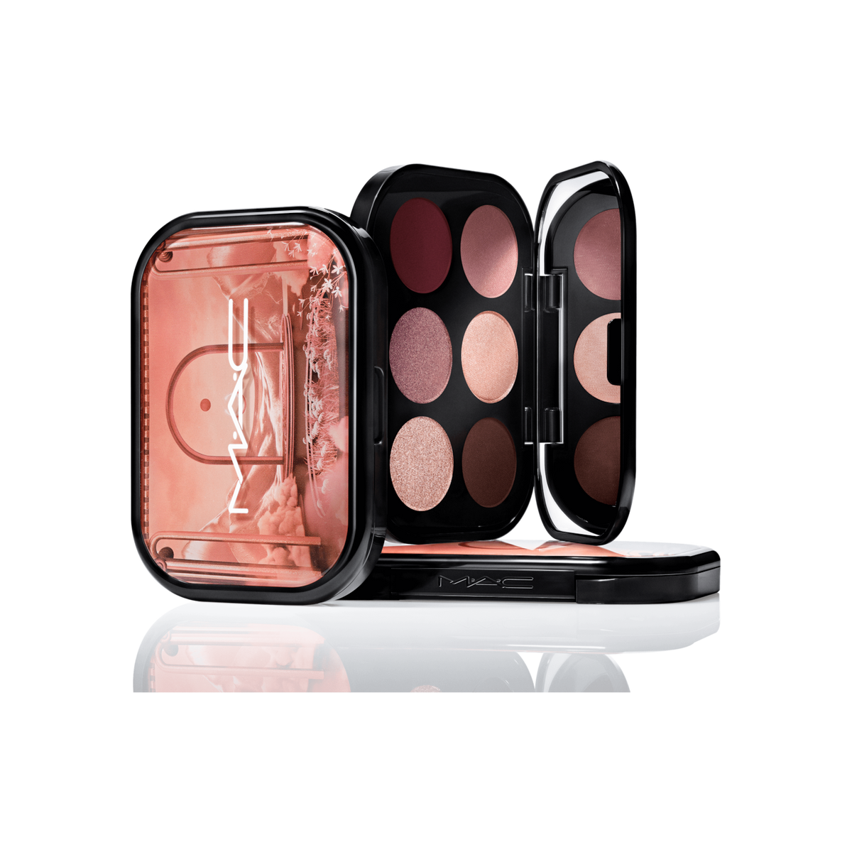 MAC Connect in Colour Eye Shadow Palette: Embedded in Burgundy