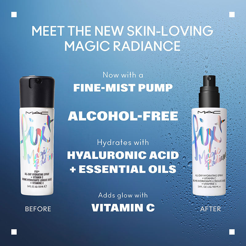 MAC Fix+ Magic Radiance All-Day Hydrating Spray + Vitamin C 3.4oz