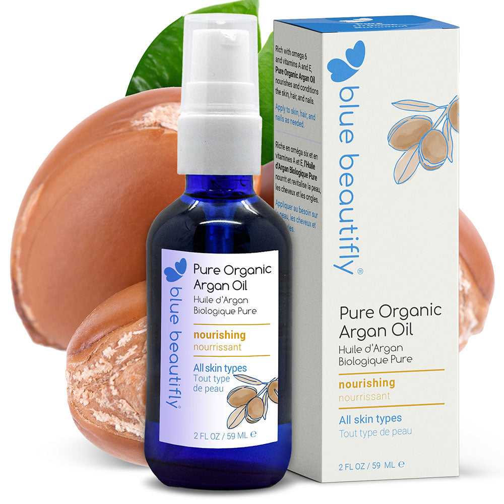 Blue Beautifly Pure Organic Argan Oil 2oz