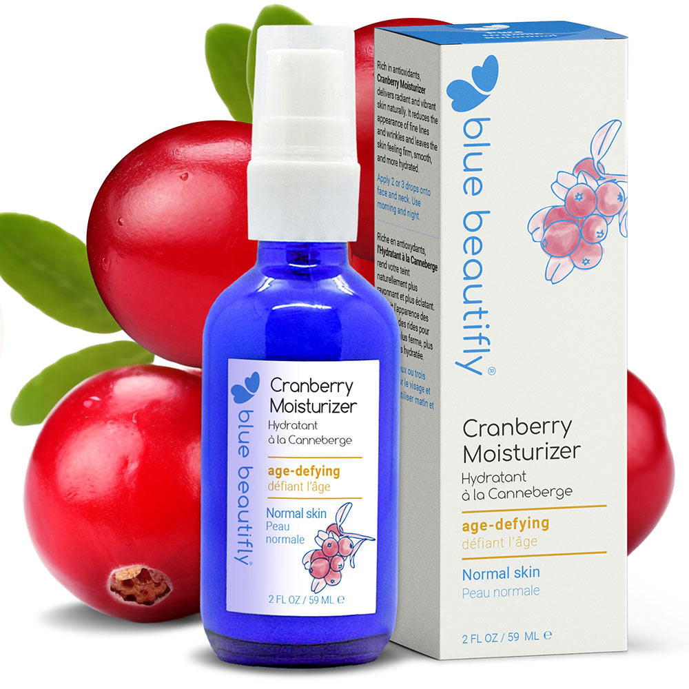 Blue Beautifly Cranberry Moisturizer 2oz