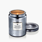 Voluspa Makassar Ebony & Peach Large Jar Candle 18oz