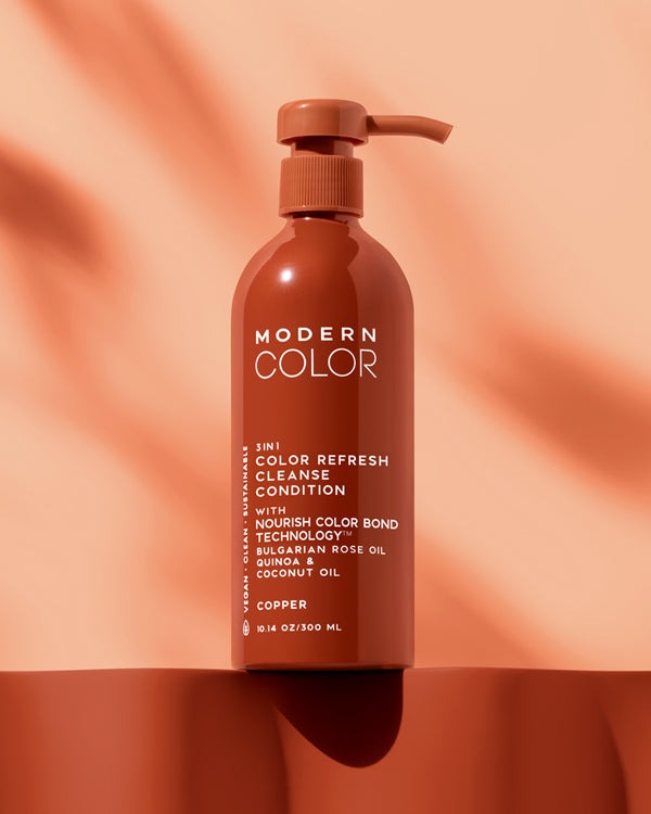 Modern Color 3-In-1 Color Refresh + Cleanse + Condition 10oz - Copper
