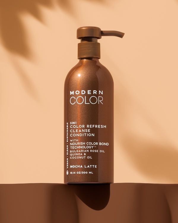 Modern Color 3-In-1 Color Refresh + Cleanse + Condition 10oz - Mocha Latte