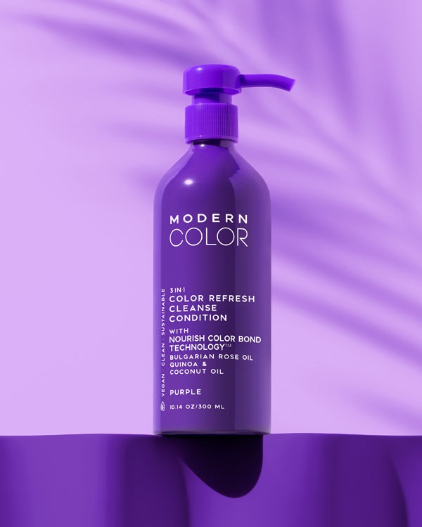 Modern Color 3-In-1 Color Refresh + Cleanse + Condition 10oz - Purple