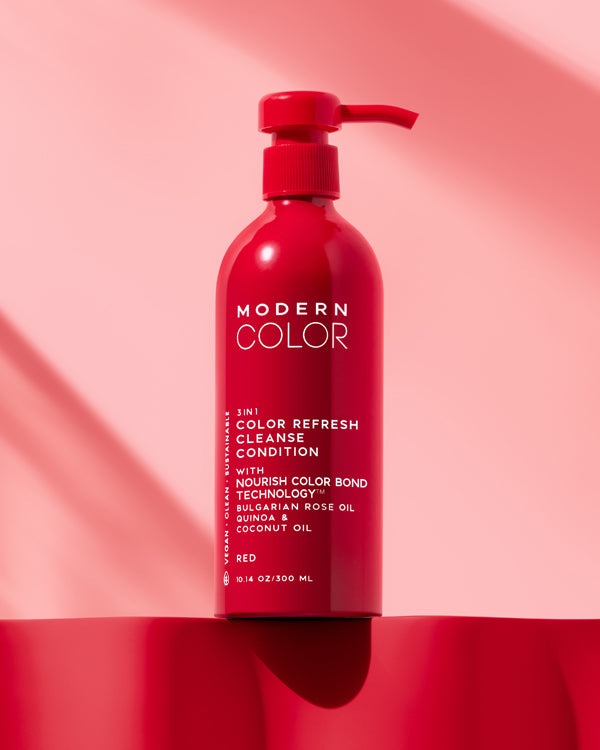 Modern Color 3-In-1 Color Refresh + Cleanse + Condition 10oz - Red