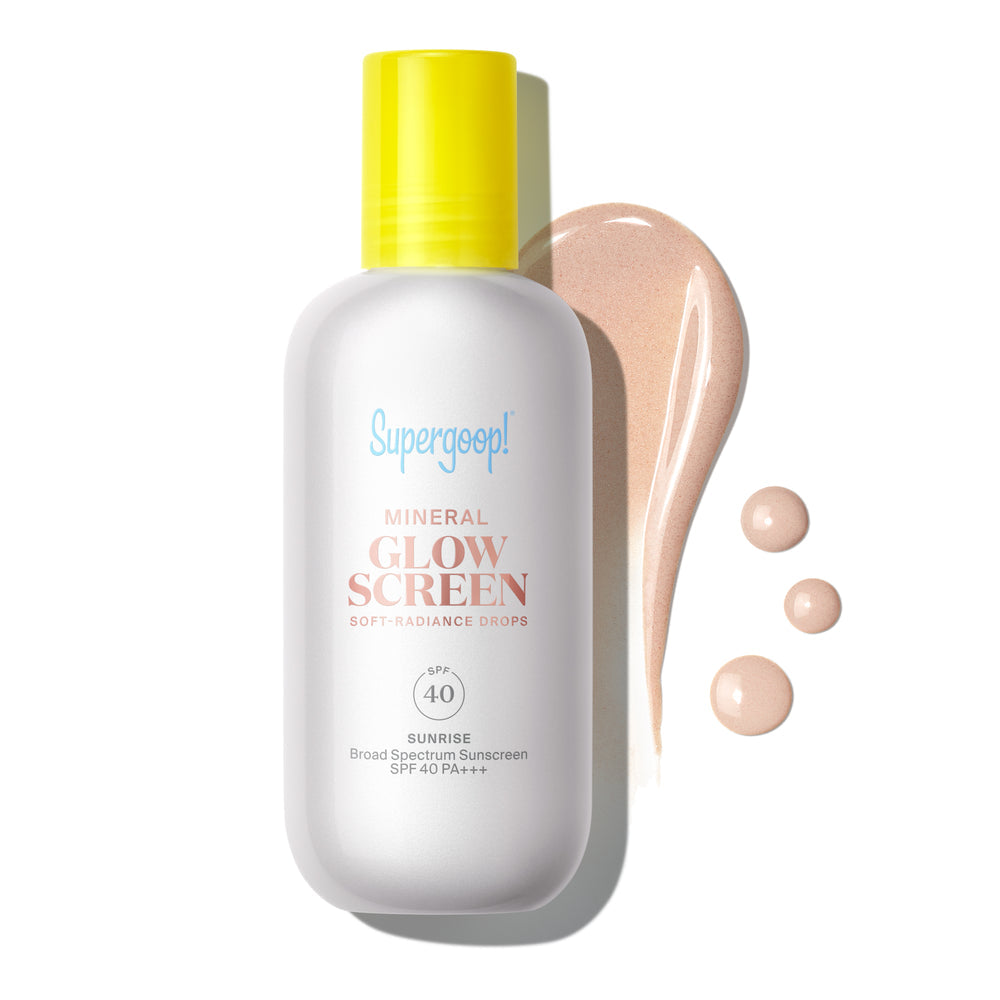 Supergoop! Mineral Glowscreen Soft-Radiance Drops SPF40 1.7oz - Sunrise