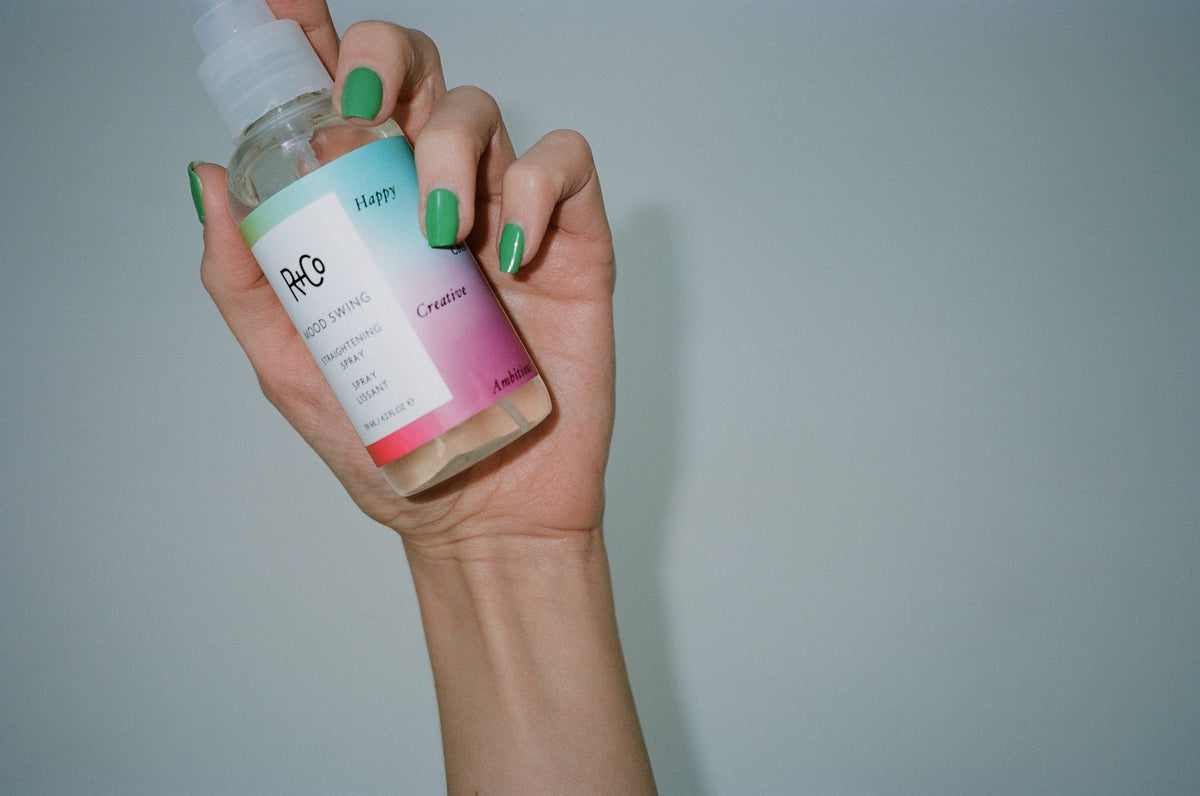 R+Co Mood Swing Straightening Spray 4.2oz