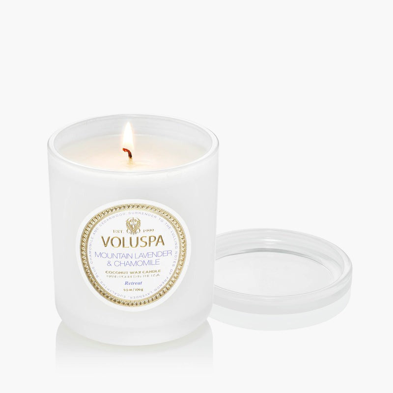 Voluspa Mountain Lavender & Chamomile Classic Candle 9.5oz