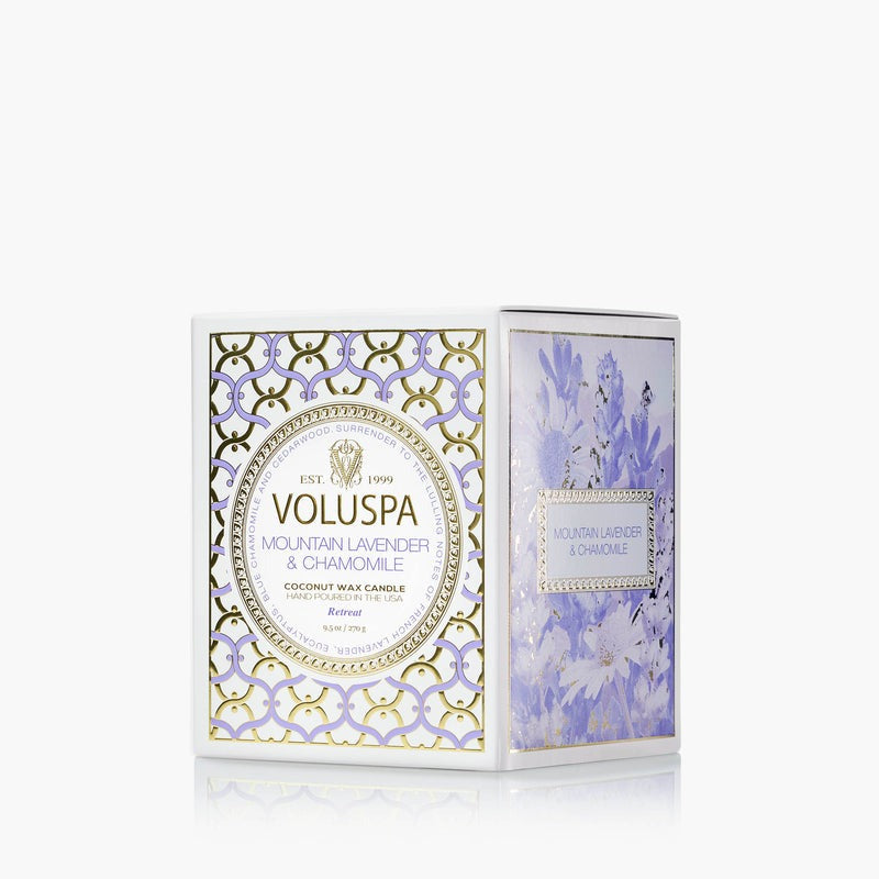 Voluspa Mountain Lavender & Chamomile Classic Candle 9.5oz