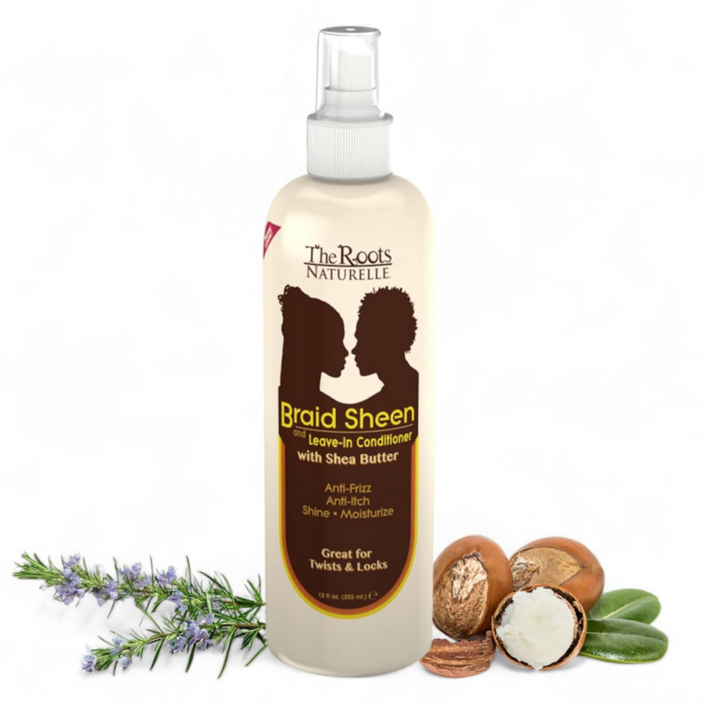 Black Panther The Roots Naturelle Braid Sheen & Leave-In Conditioner 12oz