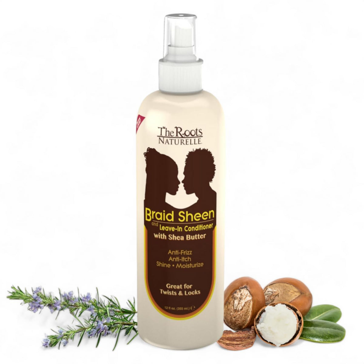 Black Panther The Roots Naturelle Braid Sheen & Leave-In Conditioner 12oz