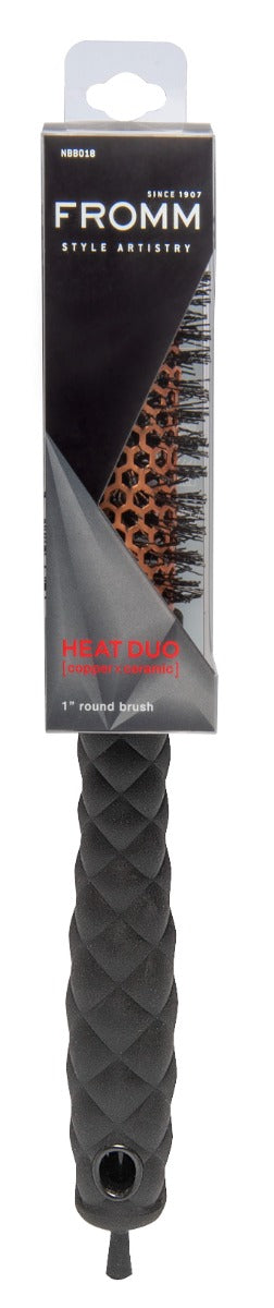Fromm Diane NBB018 Heat Duo 1 Inch Copper Round Brush