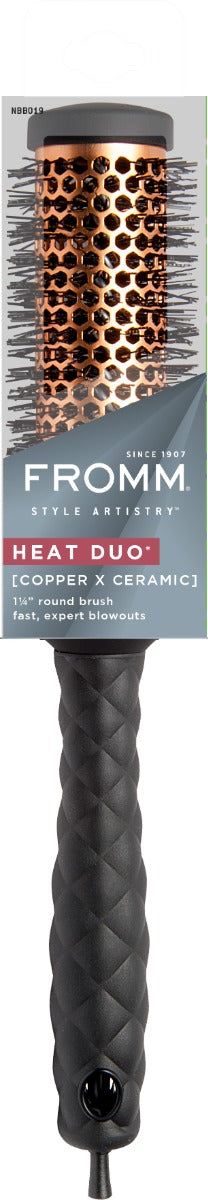 Fromm Diane NBB019 Heat Duo 1.25 Inch Copper Round Brush