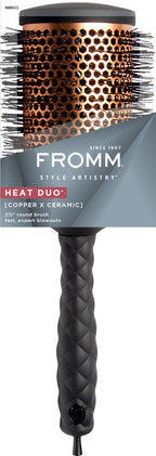 Fromm Diane NBB022 Heat Duo 2.5 Inch Copper Round Brush