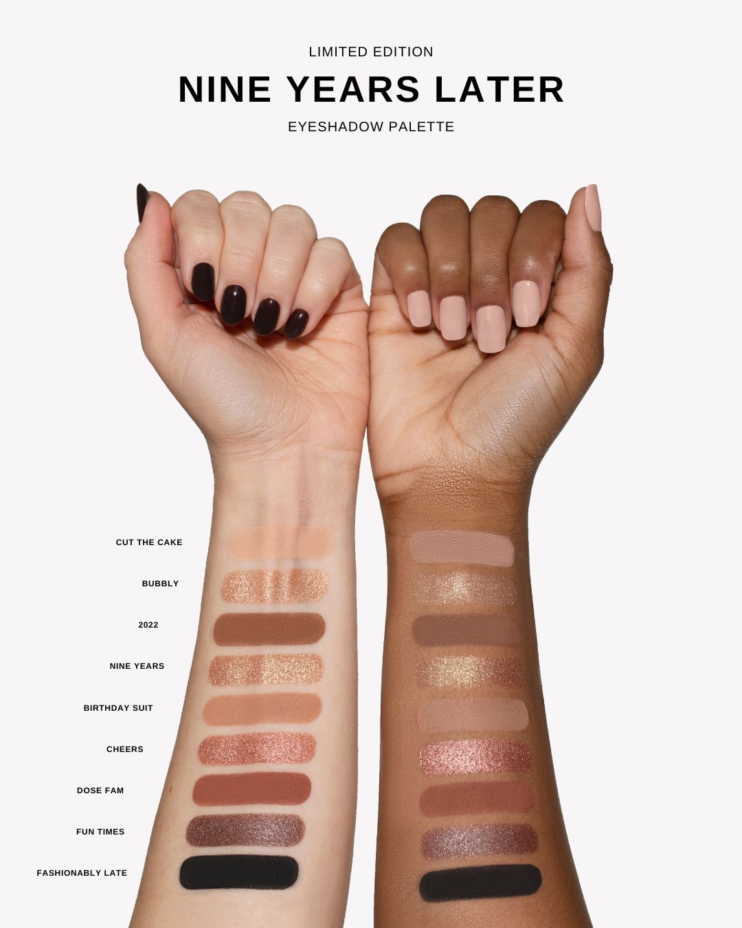 Dose of Colors Nine Years Later Eyeshadow Palette