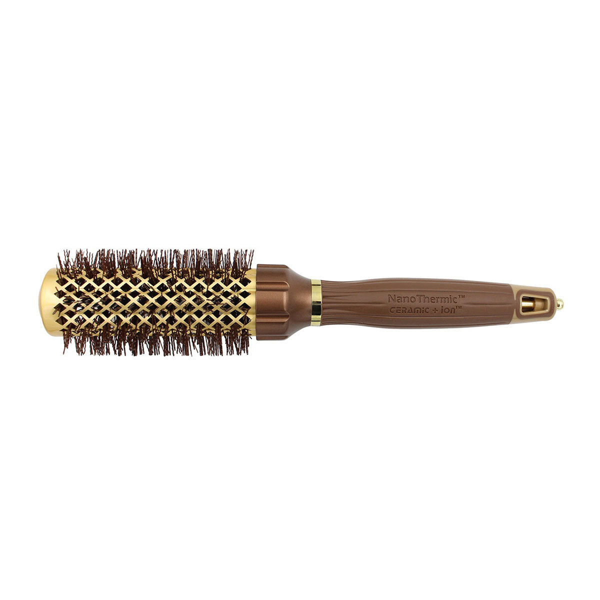 Olivia Garden NT-G34 NanoThermic PowerGrip Wavy Barrel 1 1/4" Brush