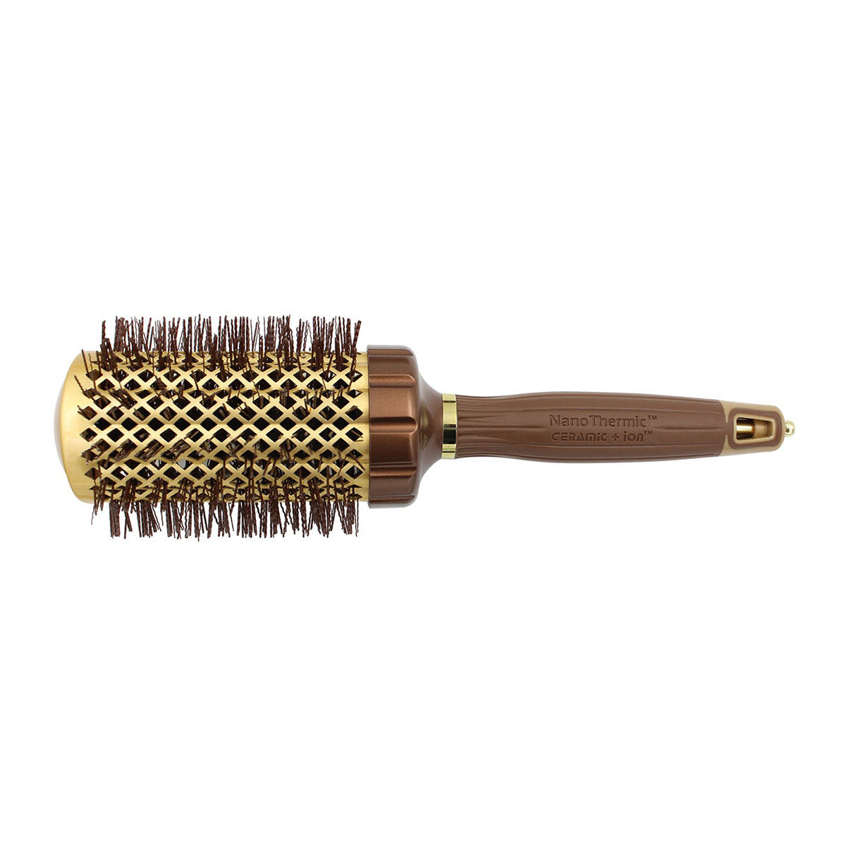 Olivia Garden NT-G54 NanoThermic PowerGrip Wavy Barrel 2 1/8" Brush