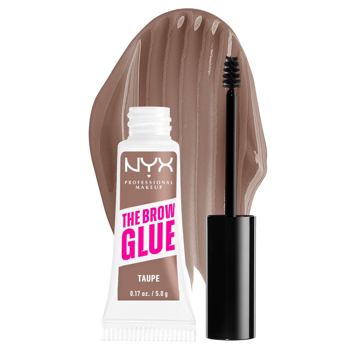 NYX The Brow Glue Instant Brow Styler Tinted - Taupe
